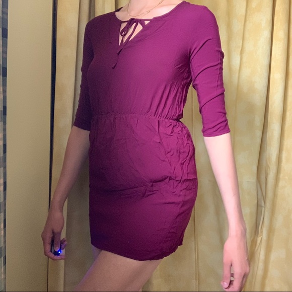 ✨4/30$ H&M Witchy Summer Plum Dress - BUNDLE SALE✨ - Picture 5 of 5